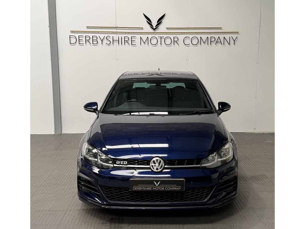 Volkswagen Golf 2.0 Tdi Gtd Hatchback Dsg Euro 6 Ss GE05JJJ Blue #2