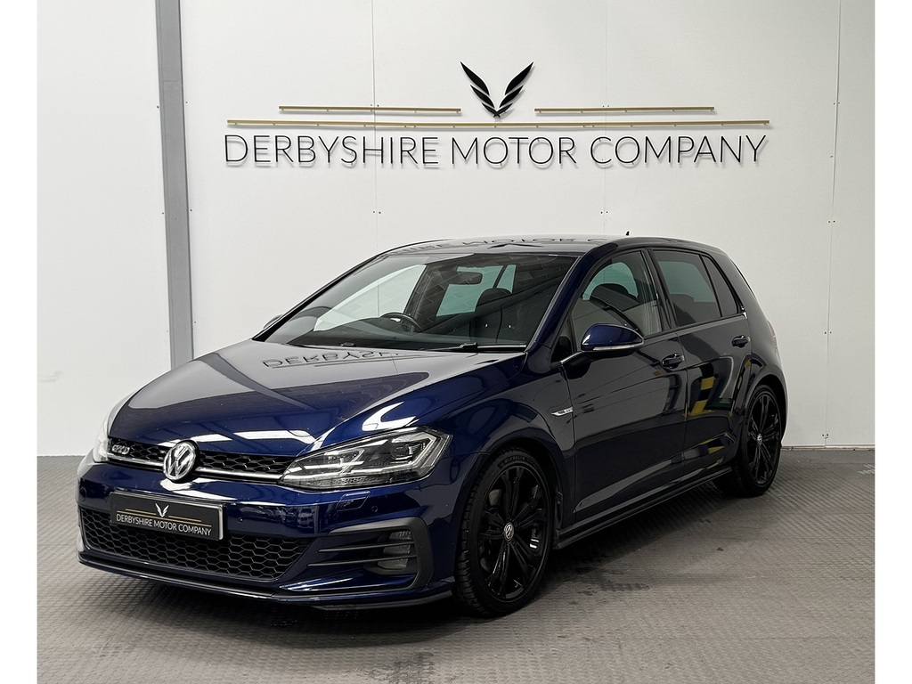 Volkswagen Golf 2.0 Tdi Gtd Hatchback Dsg Euro 6 Ss GE05JJJ Blue #3