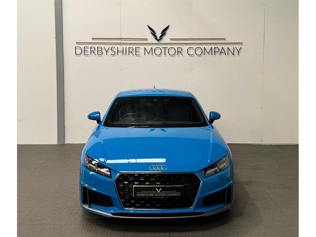 Audi TT 2.0 Tfsi 45 S Line Coupe S Tronic Euro WS19DHL Blue #2