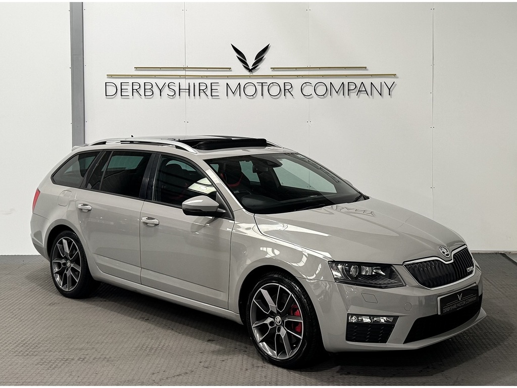 Skoda Octavia 2.0 Tdi Vrs Estate Dsg Euro 5 Ss 18 Grey