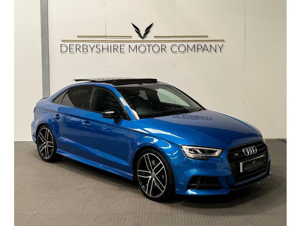 Audi S3 2.0 Tfsi Black Edition Saloon S Tronic Blue