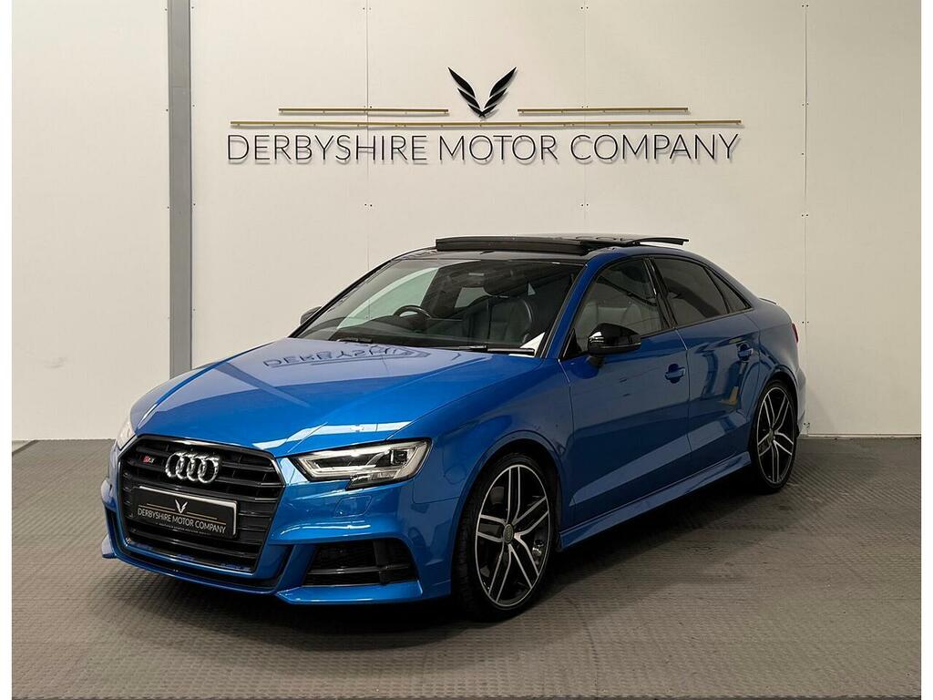 Audi S3 2.0 Tfsi Black Edition Saloon S Tronic Blue #3