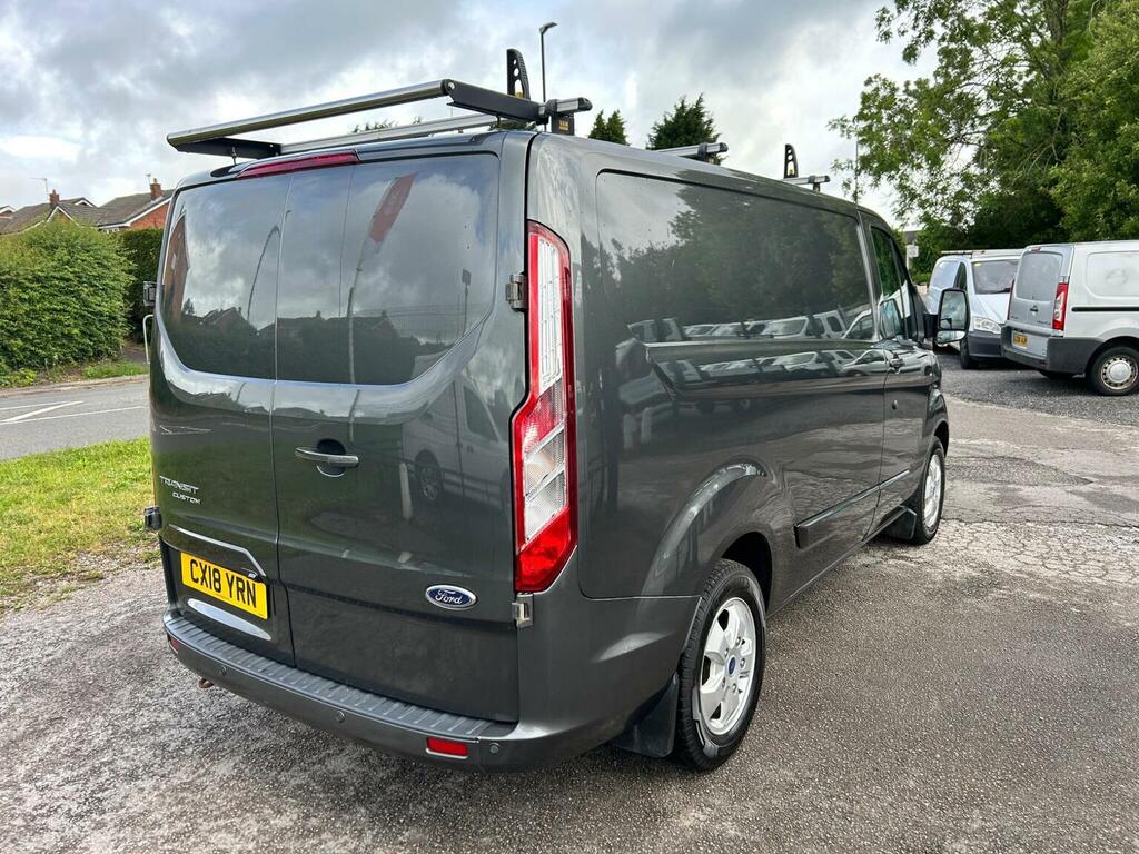 Ford Transit Custom 2.0 Tdci 290 Limited L1 H1 201818 CX18YRN Grey #4