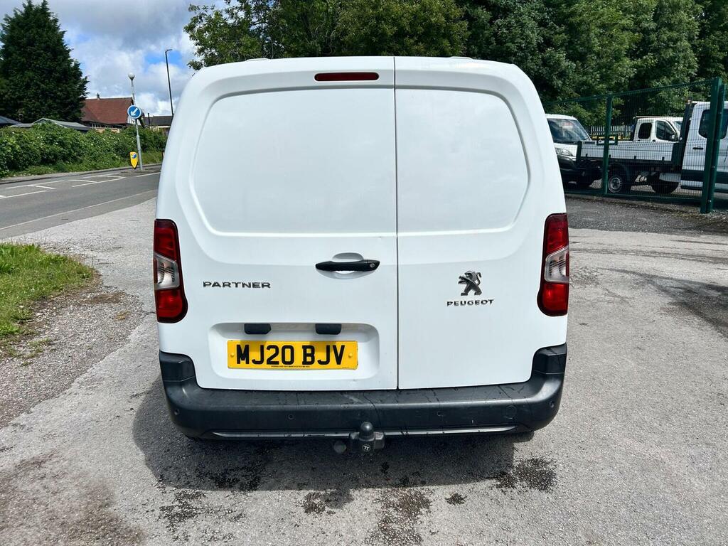 Peugeot Partner 1.5 Bluehdi 1000 Professional Standard Panel Van S White #5