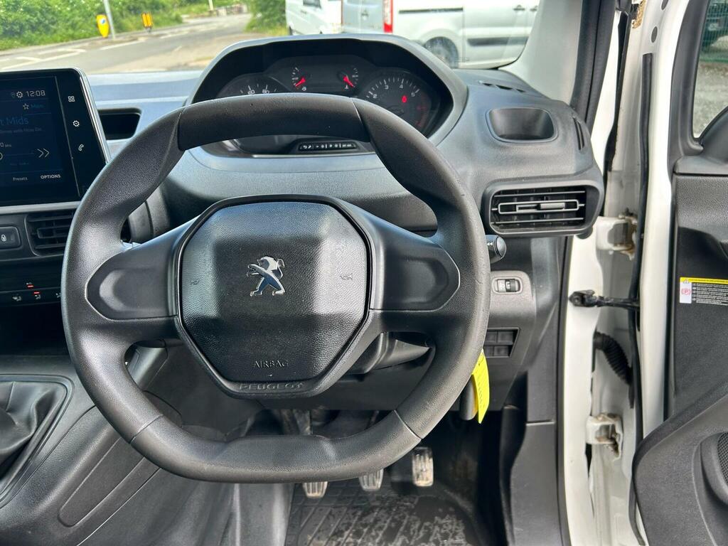Peugeot Partner Panel Van 1.2 950 Puretech Professional Long Panel White #15