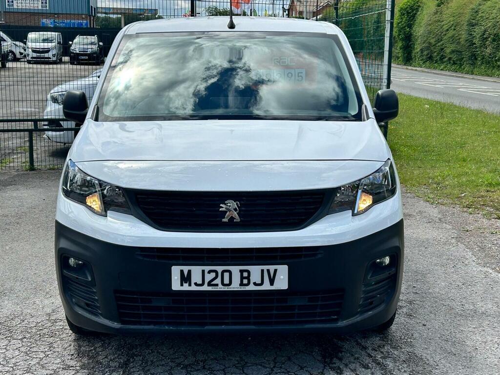 Peugeot Partner 1.5 Bluehdi 1000 Professional Standard Panel Van S White #2