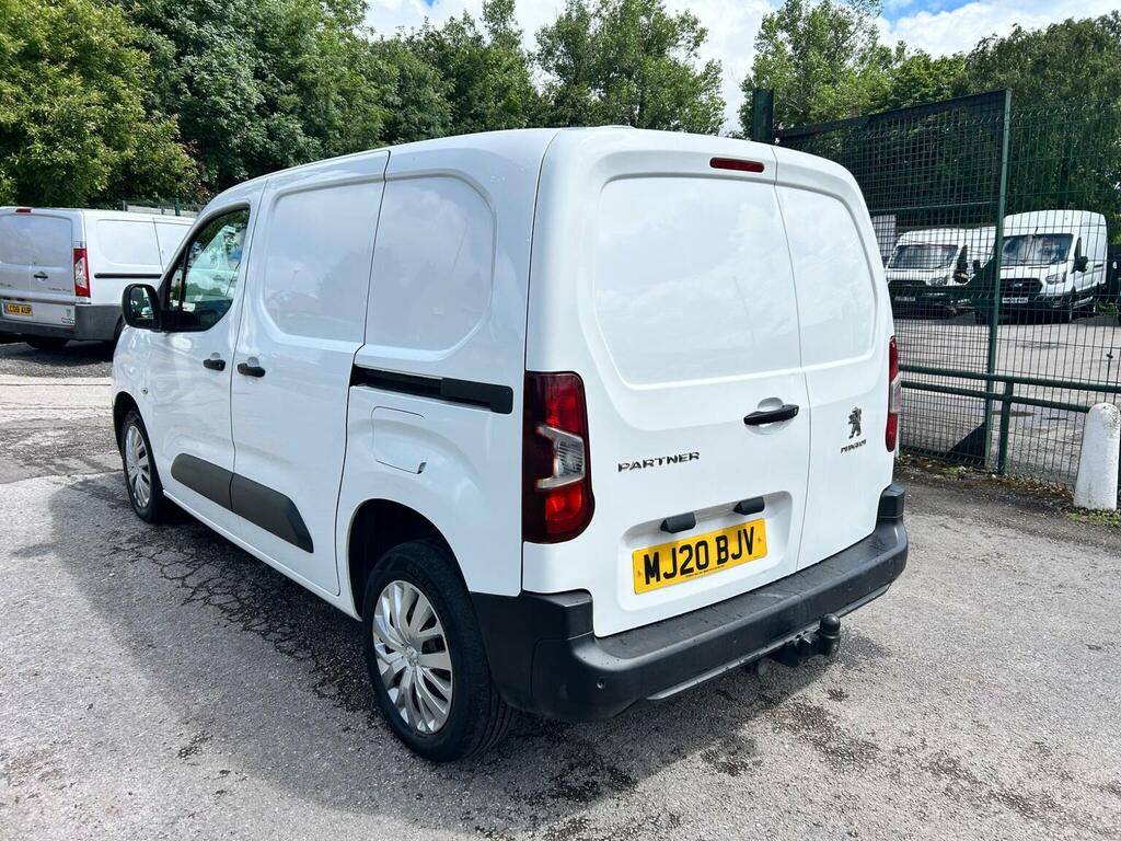 Peugeot Partner 1.5 Bluehdi 1000 Professional Standard Panel Van S White #6
