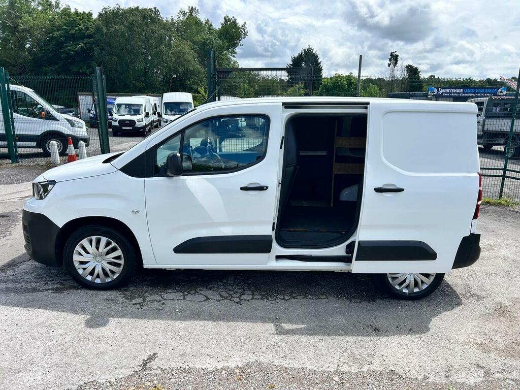 Peugeot Partner Panel Van 1.2 950 Puretech Professional Long Panel White #7