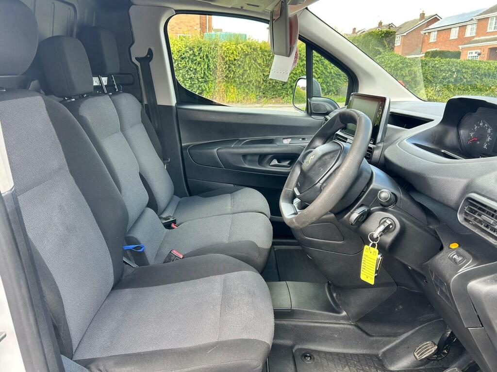 Peugeot Partner Panel Van 1.2 950 Puretech Professional Long Panel White #12