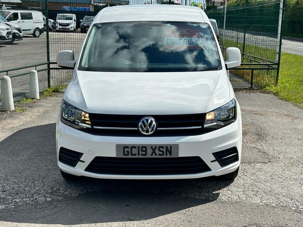 Volkswagen Caddy 2.0 Tdi C20 Bluemotion Tech Trendline Swb Euro 6 White #2