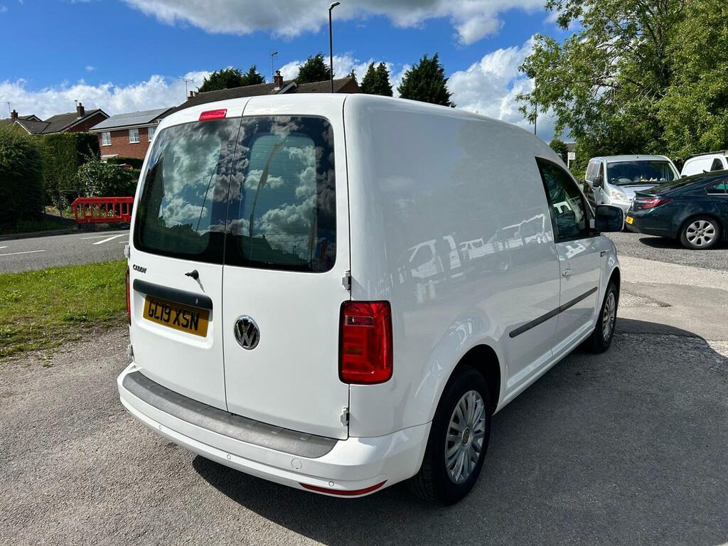 Volkswagen Caddy 2.0 Tdi C20 Bluemotion Tech Trendline Swb Euro 6 White #4
