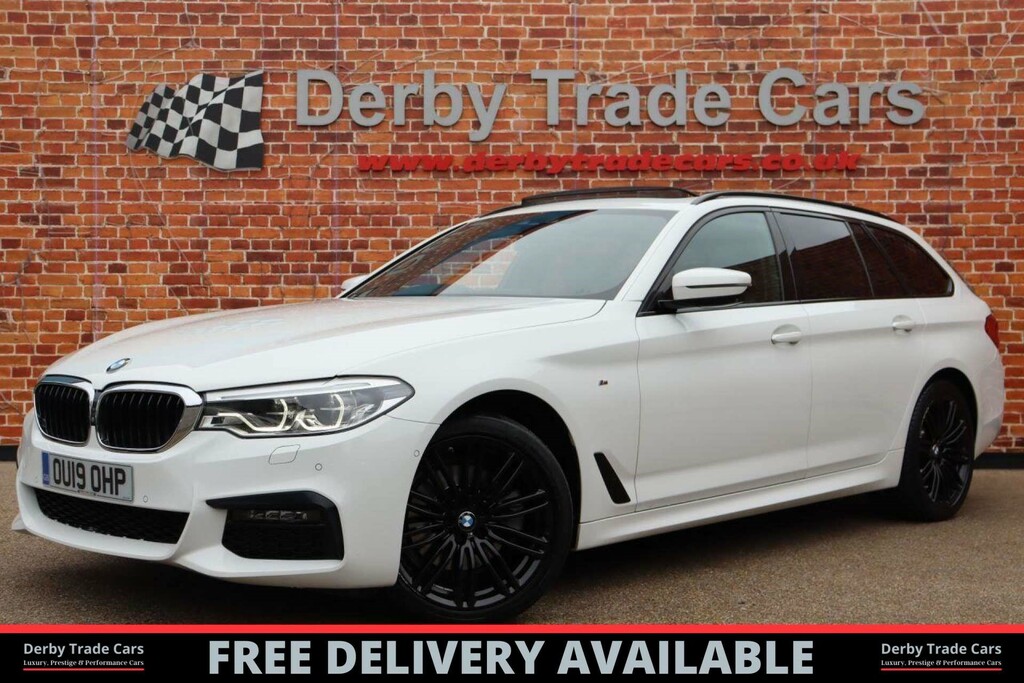 BMW 5 Series 520D M Sport Touring Xdrive Euro 6 S White