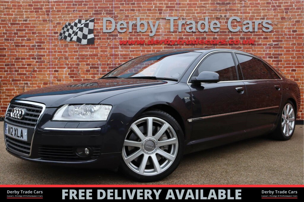Audi A8 Saloon Quattro Lwb - Leather Fo Grey