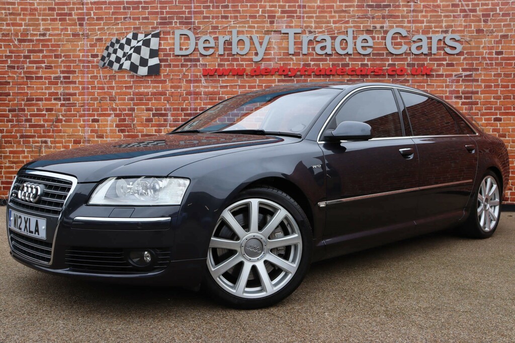 Audi A8 Saloon Quattro Lwb - Leather Fo Grey #2