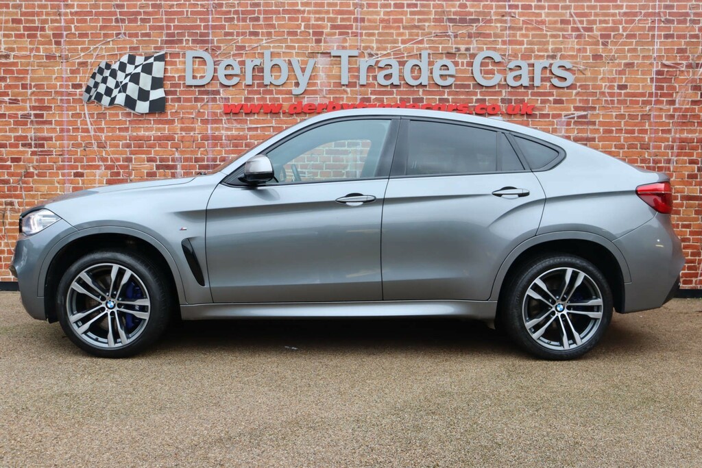 BMW X6 M50d Suv Xdrive Euro 6 Ss - Sat Nav LA18NNG Grey #2
