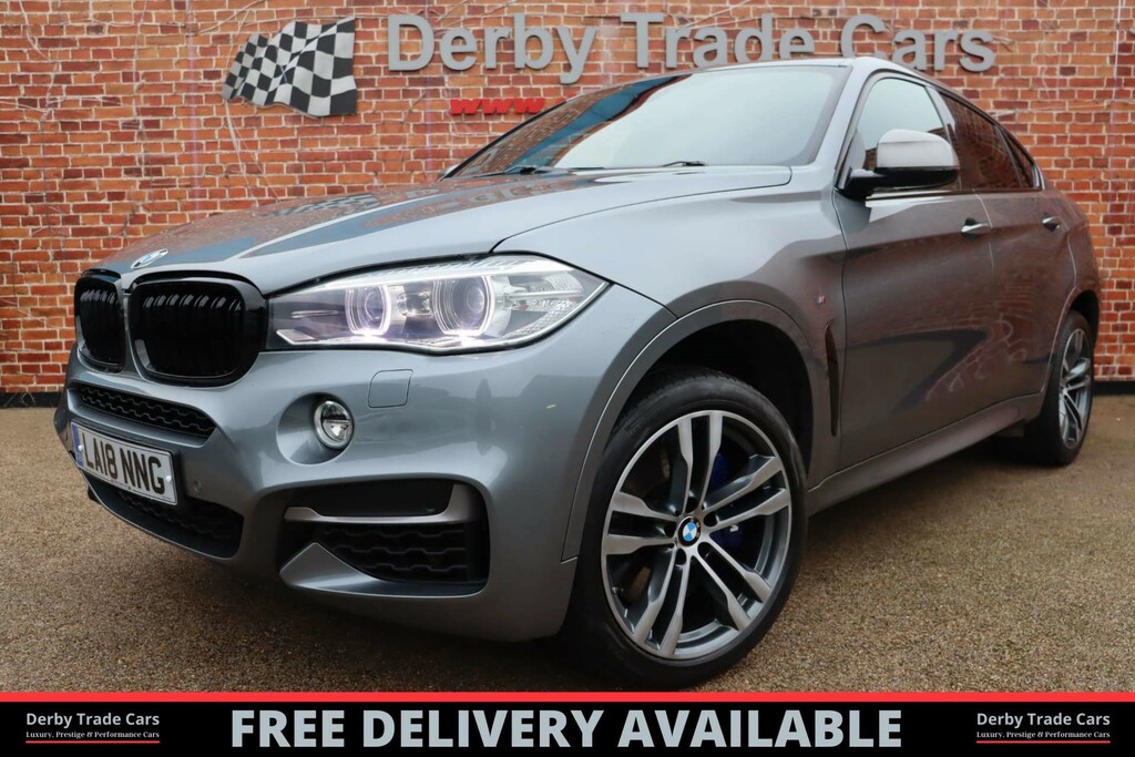 BMW X6 M50d Suv Xdrive Euro 6 Ss - Sat Nav Grey