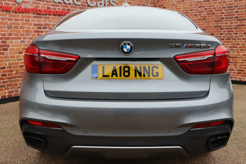 BMW X6 M50d Suv Xdrive Euro 6 Ss - Sat Nav LA18NNG Grey #5