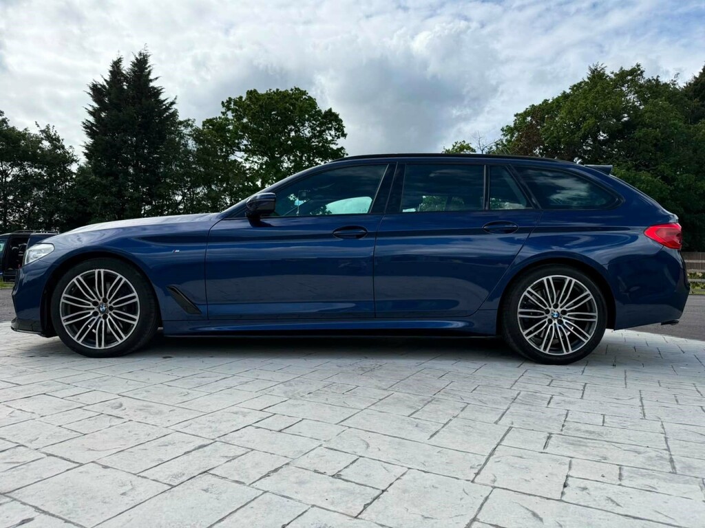 BMW 5 Series 530I M Sport Blue #5