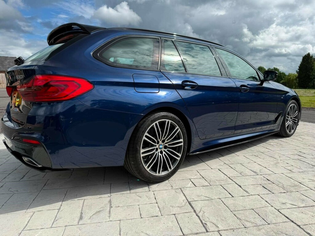 BMW 5 Series 530I M Sport Blue #6