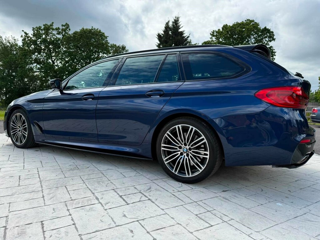 BMW 5 Series 530I M Sport Blue #4