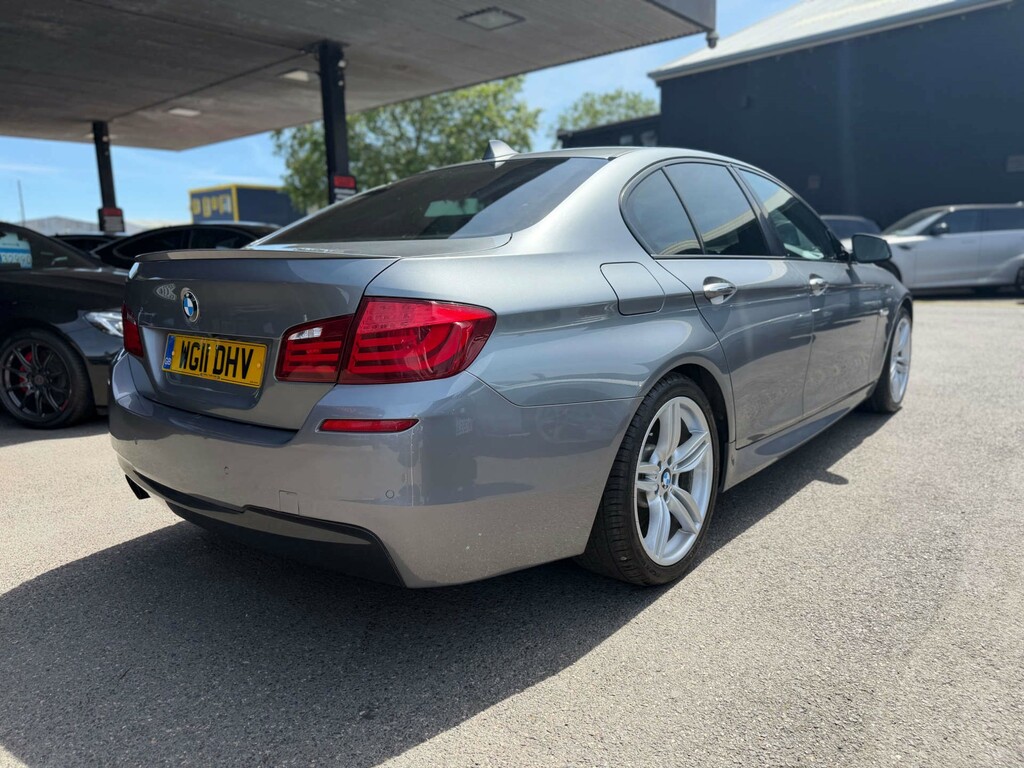 BMW 5 Series 530D Se Blue #8