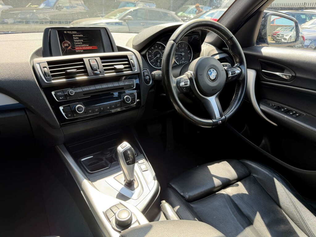 BMW 1 Series 125D M Sport White #13