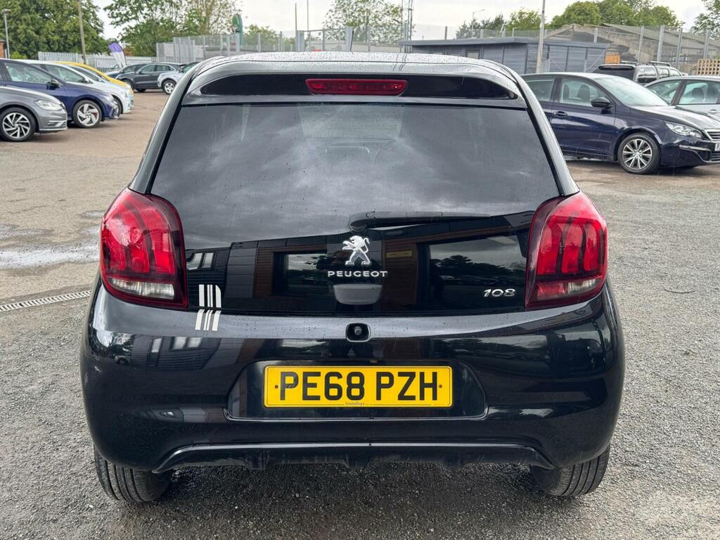 Peugeot 108 1.0 Collection Euro 6 PE68PZH Black #4