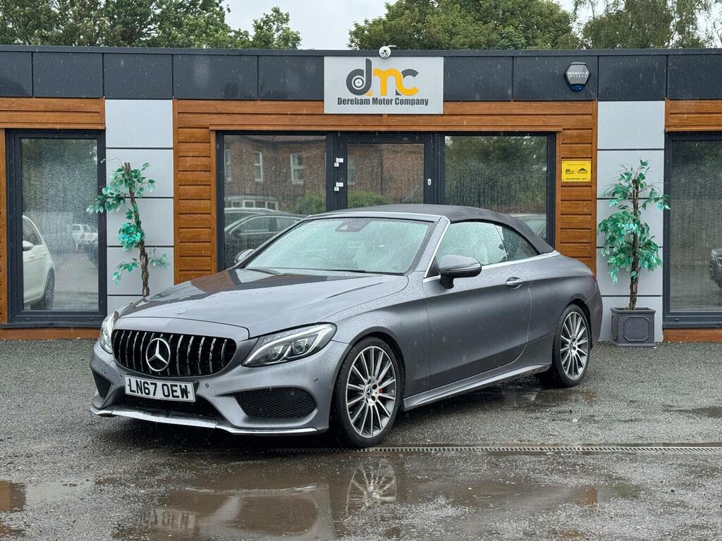 Mercedes-Benz C Class 2.1 C220d Amg Line Premium Plus Cabriolet G-tron Grey
