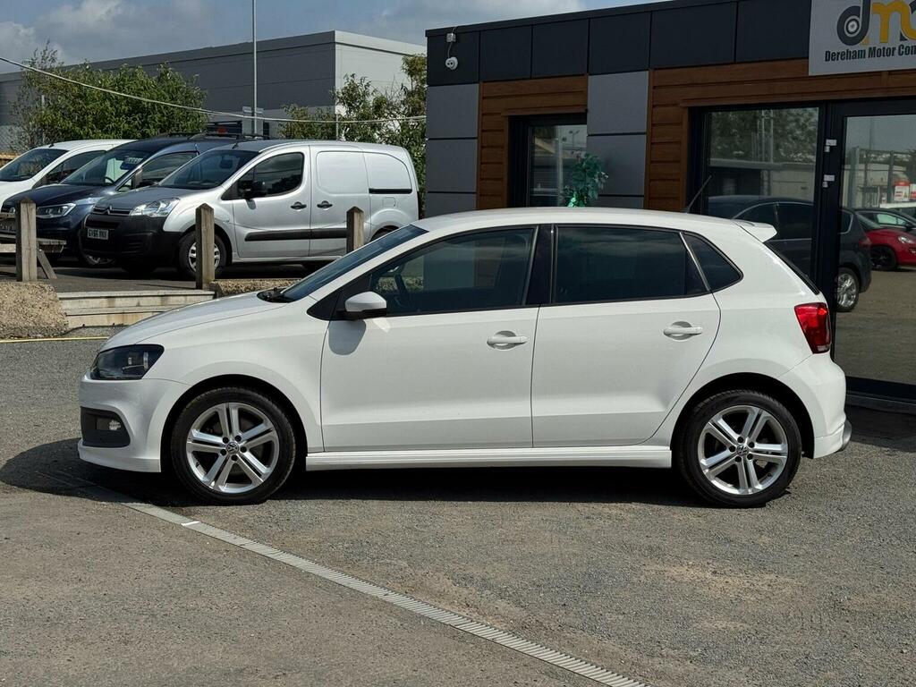 Volkswagen Polo 1.2 Tsi R-line Euro 5 DU14TTV White #2