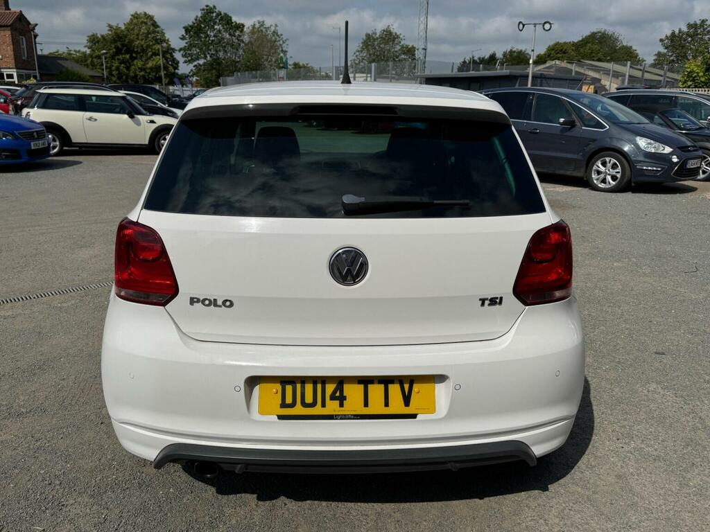 Volkswagen Polo 1.2 Tsi R-line Euro 5 DU14TTV White #4