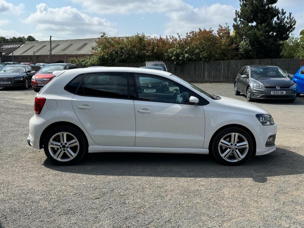 Volkswagen Polo 1.2 Tsi R-line Euro 5 DU14TTV White #6