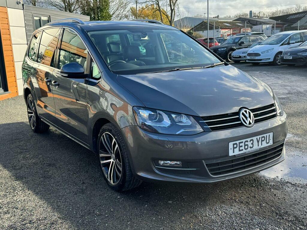 Volkswagen Sharan Se Tdi Blue #7