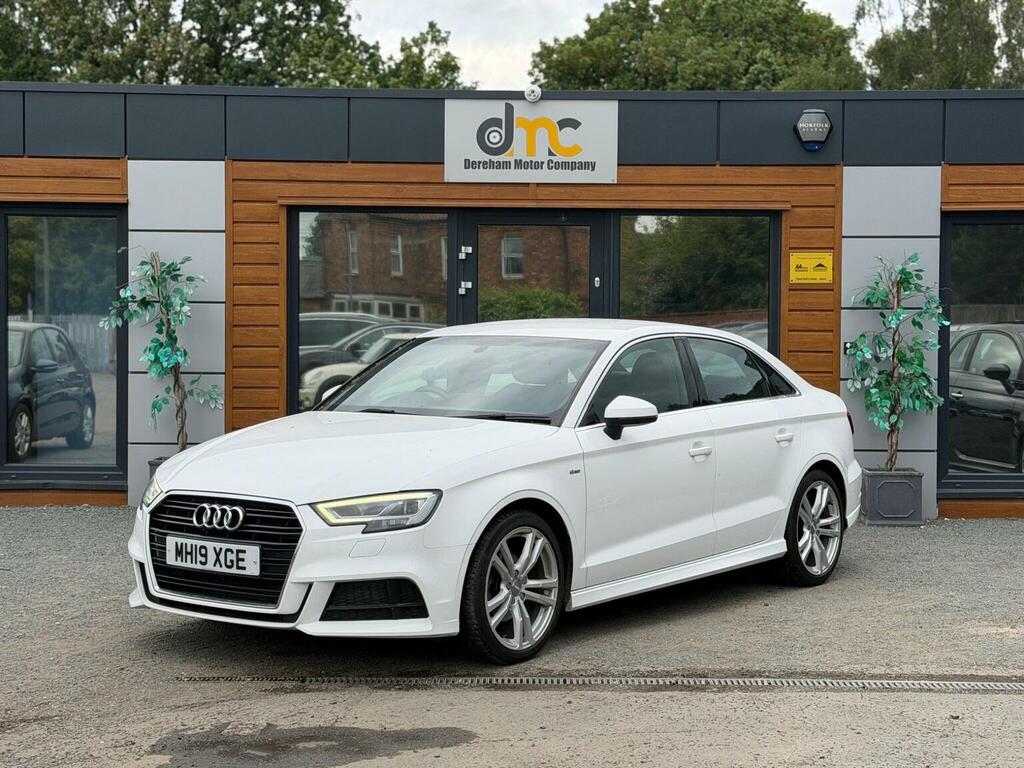 Audi A3 1.5 Tfsi Cod 35 S Line S Tronic Euro 6 Ss MH19XGE White