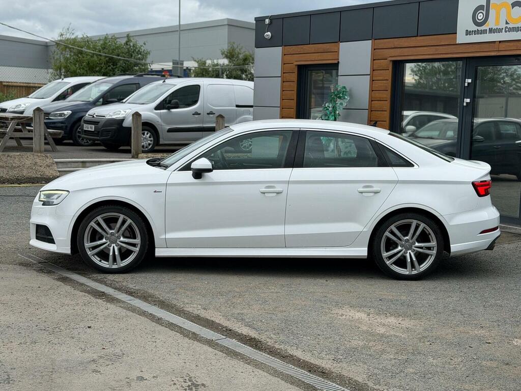 Audi A3 1.5 Tfsi Cod 35 S Line S Tronic Euro 6 Ss MH19XGE White #2