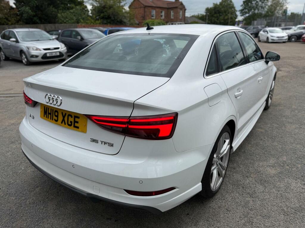 Audi A3 1.5 Tfsi Cod 35 S Line S Tronic Euro 6 Ss MH19XGE White #5