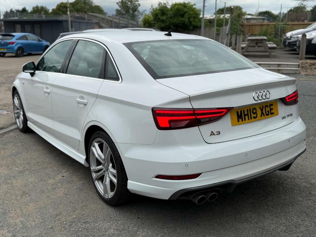 Audi A3 1.5 Tfsi Cod 35 S Line S Tronic Euro 6 Ss MH19XGE White #3