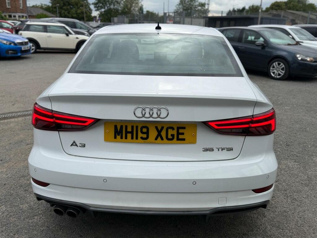 Audi A3 1.5 Tfsi Cod 35 S Line S Tronic Euro 6 Ss MH19XGE White #4
