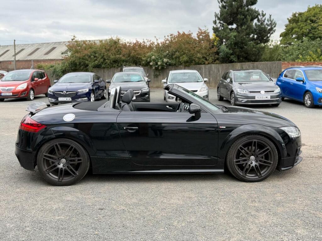 Audi TT 2.0 Tfsi Black Edition Roadster S Tronic Quattro E Black #6