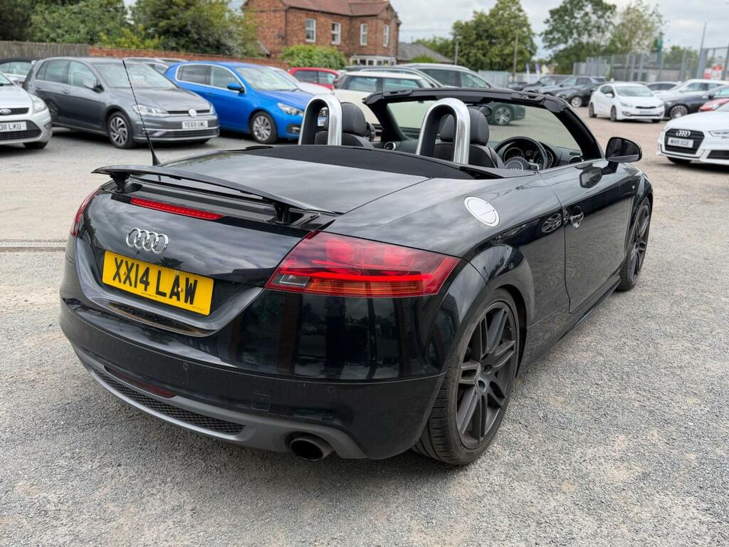 Audi TT 2.0 Tfsi Black Edition Roadster S Tronic Quattro E Black #5