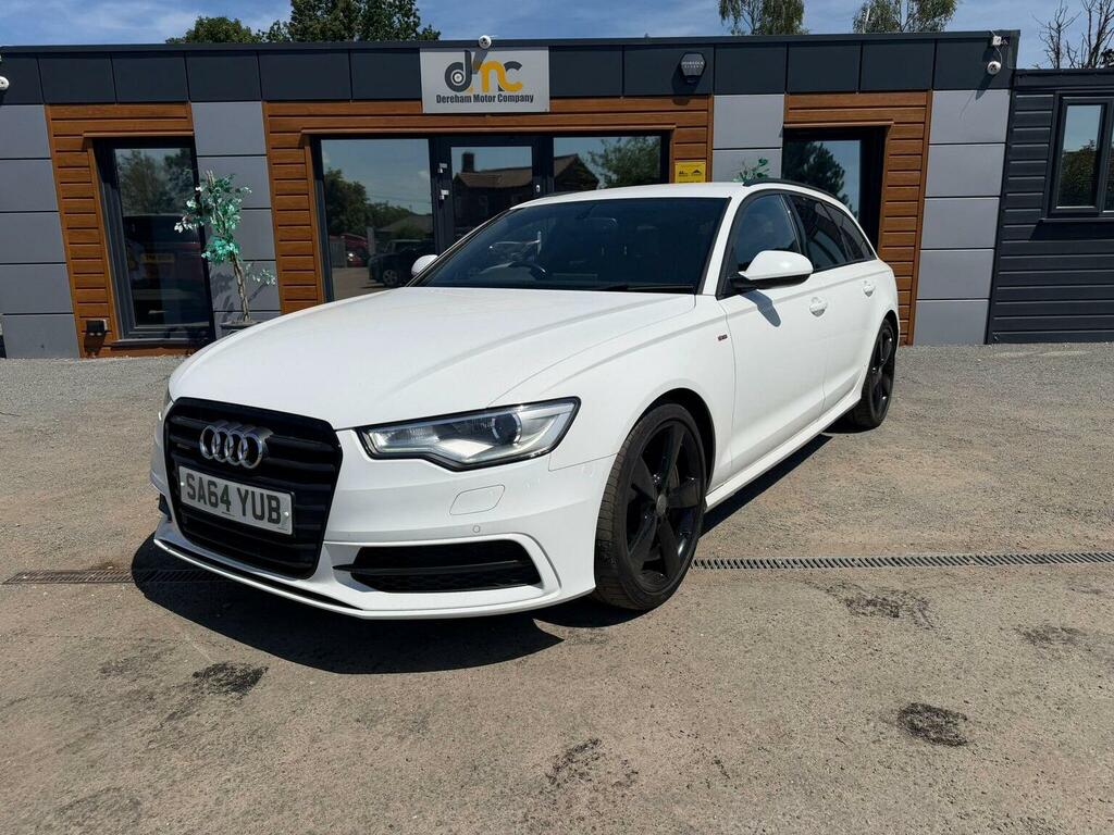 Audi A6 Avant 3.0 Bitdi V6 Black Edition Tiptronic Quattro Euro White