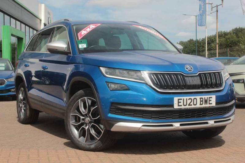 Skoda Kodiaq 2.0 Tdi Scout 4X4 Dsg 7 Seat - 2020 20 Blue