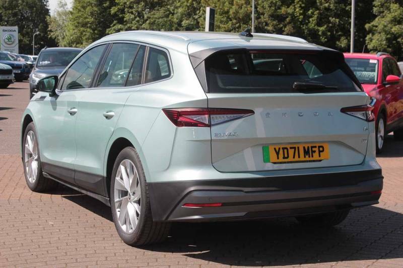 Skoda ENYAQ 132Kw 60 Suite Nav 62Kwh - 2021 71 YD71MFP Green #3