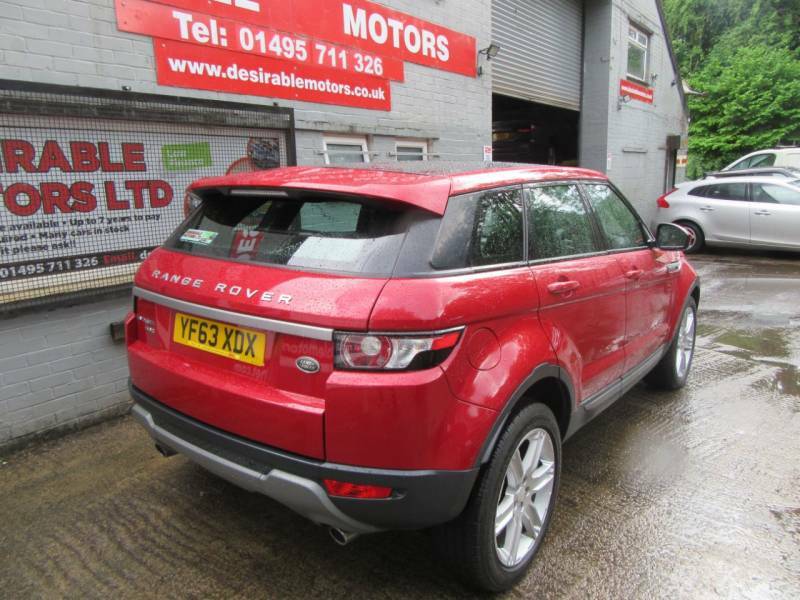 Land Rover Range Rover Evoque 2.2 Sd4 Pure Tech Pack 4Wd - 2014 63 YF63XDX Red #4
