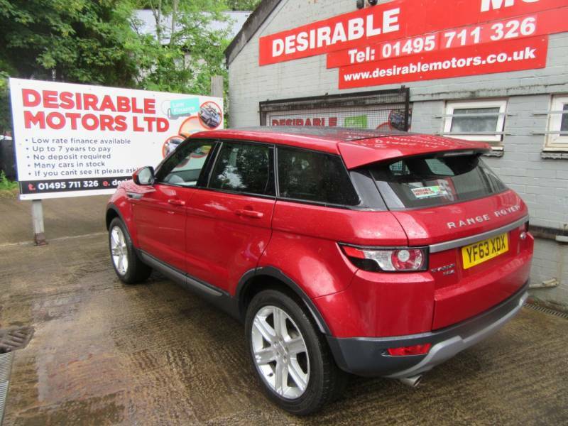 Land Rover Range Rover Evoque 2.2 Sd4 Pure Tech Pack 4Wd - 2014 63 YF63XDX Red #5