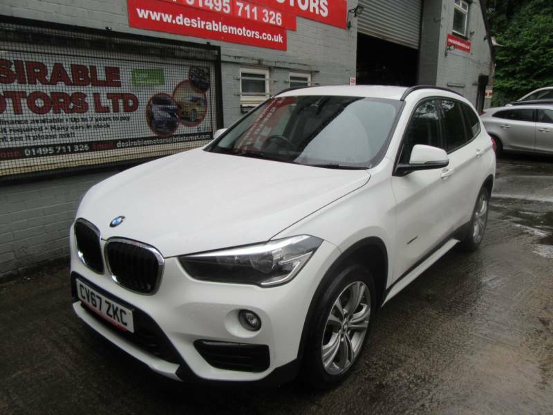 BMW X1 Xdrive 18D Sport - 2017 67 CV67ZKC White #2