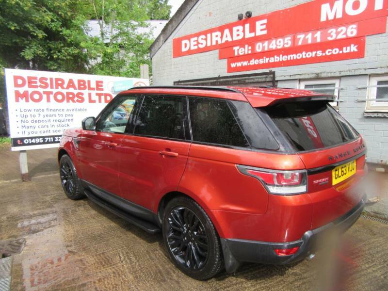 Land Rover Range Rover Sport 3.0 Sdv6 Hse Dynamic - 2013 63 GL63VJD Red #4