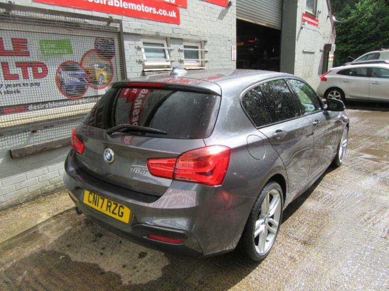 BMW 1 Series 118D M Sport Nav - 2017 17 CN17RZG Grey #6