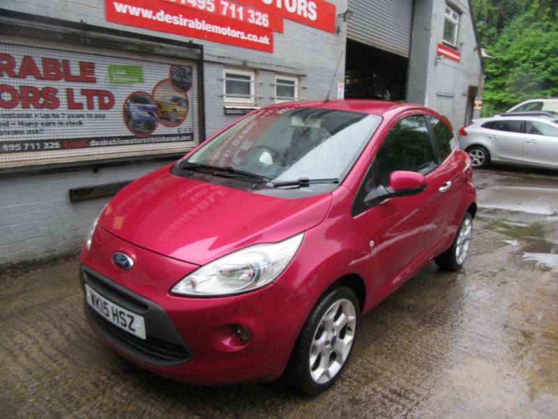 Ford KA 1.2 Titanium Start Stop - 2015 15 WK15HSZ Red #2