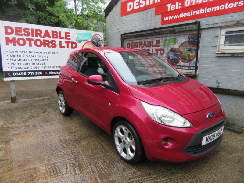 Ford KA 1.2 Titanium Start Stop - 2015 15 Red