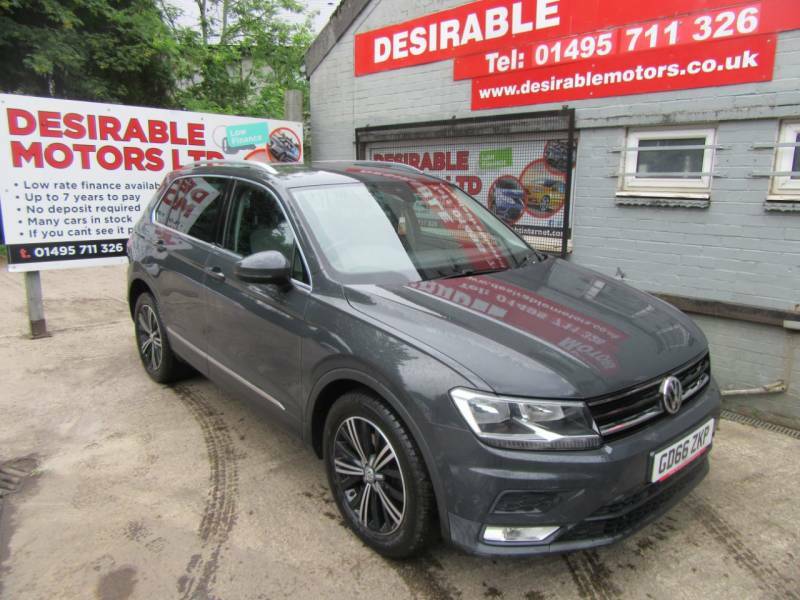Volkswagen Tiguan 2.0 Tdi 150 Se Nav Dsg - 2017 66 GD66ZKP Grey